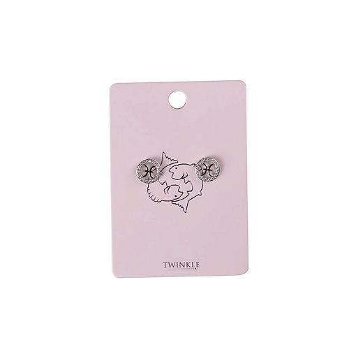 TWINKLE ZODIAC COLLECTION Серьги Рыбы