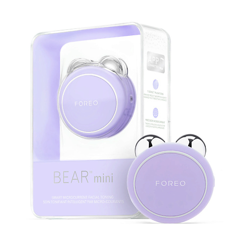 фото Foreo bear mini микротоковое тонизирующее устройство для лица с 3 уровнями интенсивности