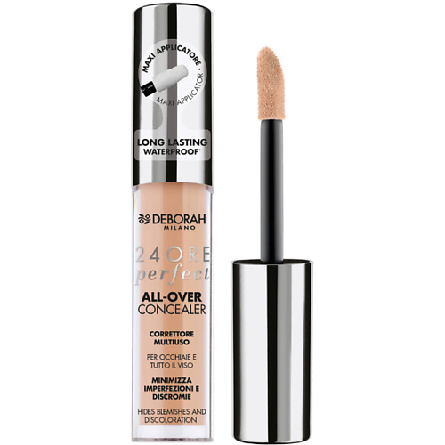 

DEBORAH MILANO Корректор жидкий 24 ORE PERFECT ALL OVER CONCEALER, Корректор жидкий 24 ORE PERFECT ALL OVER CONCEALER