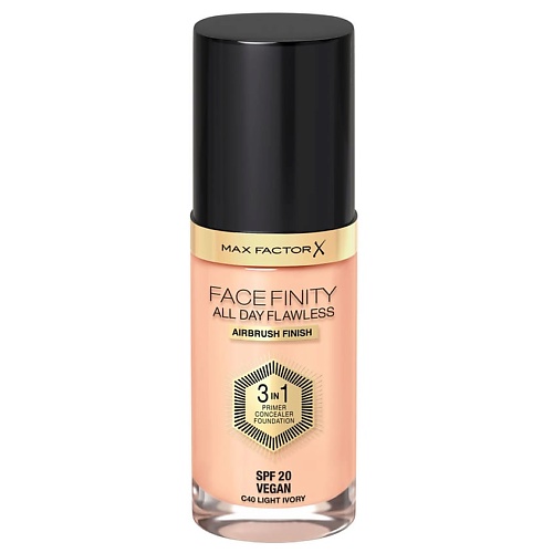 

MAX FACTOR Тональная основа Facefinity All Day Flawless 3 В 1, Тональная основа Facefinity All Day Flawless 3 В 1