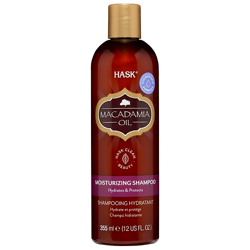 HASK Macadamia Oil Moisturizing Shampoo - шампунь для увлажнения волос с экстрактом макадамии 1079₽