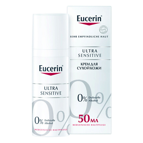 EUCERIN Успокаивающий крем для чувствительной сухой кожи UltraSensitive 1448₽