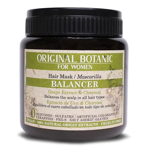 

ORIGINAL BOTANIC Маска для волос балансирующая Balancer Hair Mask, Маска для волос балансирующая Balancer Hair Mask