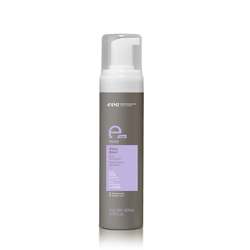 

EVA PROFESSIONAL HAIR CARE Мусс для кудрявых волос разглаживающий E-Line Curly, Мусс для кудрявых волос разглаживающий E-Line Curly