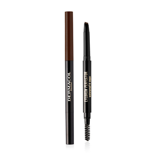 DERMACOL Карандаш для бровей с щеточкой Eyebrow Perfector