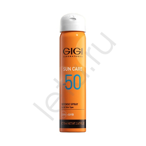 

GIGI Спрей солнцезащитный для всех типов кожи с SPF 50 Sun Care 75.0, Спрей солнцезащитный для всех типов кожи с SPF 50 Sun Care