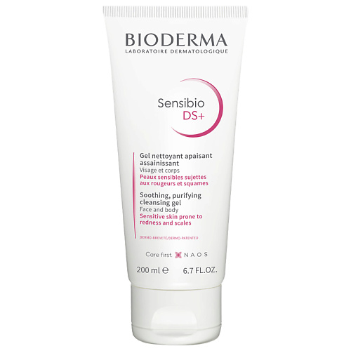 

BIODERMA Очищающий гель Сенсибио DS+ 200.0, Очищающий гель Сенсибио DS+