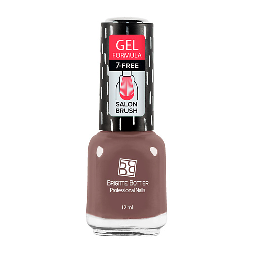 

BRIGITTE BOTTIER Лак для ногтей GEL FORMULA тон 01 прозрачный, Лак для ногтей GEL FORMULA тон 01 прозрачный