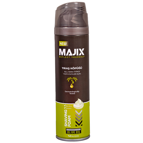 MAJIX Пена для бритья Olive oil 2000 251₽