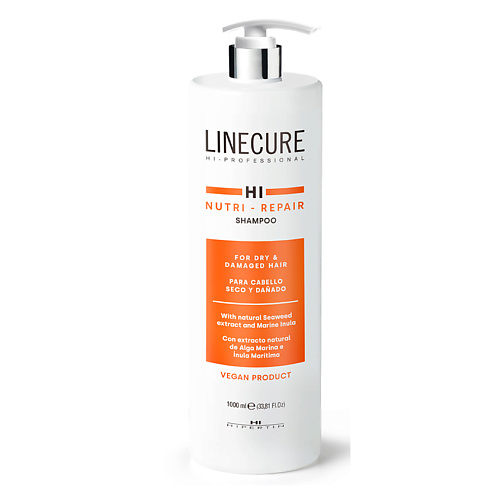 HIPERTIN Шампунь восстанавливающий LINECURE Nutri-Repair vegan 10000 2884₽