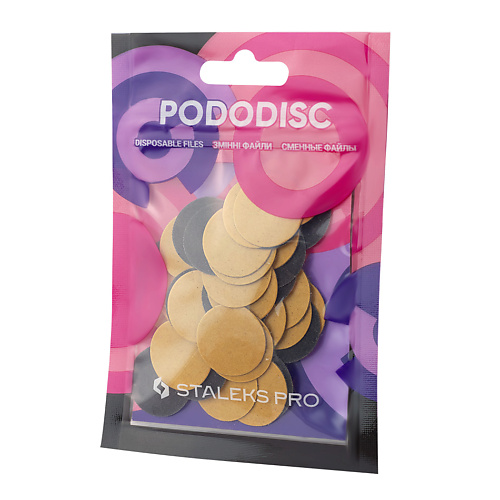 

STALEKS Сменные файлы для педикюрного диска Pododisc Staleks Pro M, 240 грит 1, Сменные файлы для педикюрного диска Pododisc Staleks Pro M, 240 грит