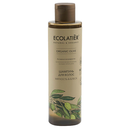 ECOLATIER Шампунь для волос Мягкость Блеск ORGANIC OLIVE 2500 257₽