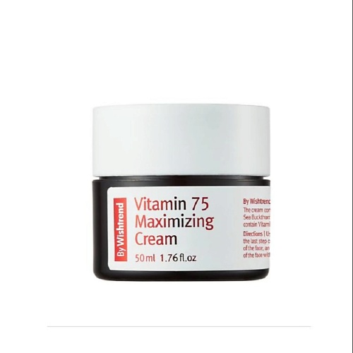 

BY WISHTREND Крем для лица Vitamin 75 Maximizing Cream 50.0, Крем для лица Vitamin 75 Maximizing Cream