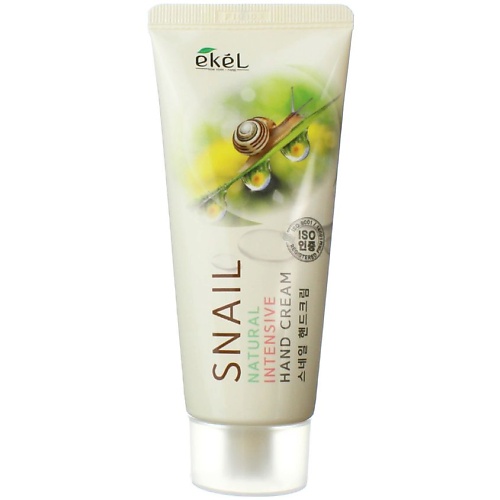 EKEL Крем для рук интенсивный с Муцином улитки Natural Intensive Hand Cream Snail 1000 390₽