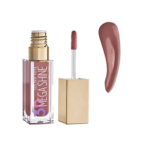 

GOLDEN ROSE Блеск для губ 3D Mega Shine Lipgloss, Блеск для губ 3D Mega Shine Lipgloss