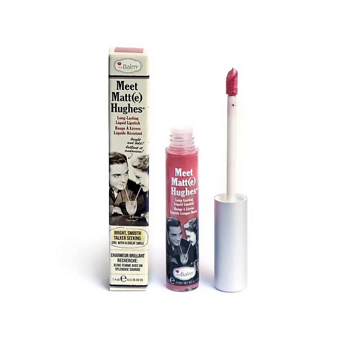 THEBALM Стойкая матовая жидкая помада Meet Matte Hughes 1979₽