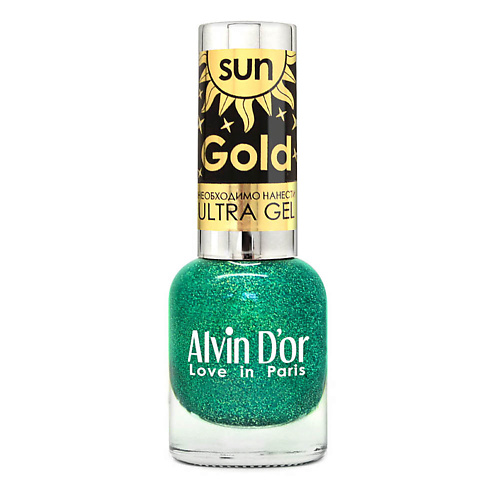 ALVIN D’OR Лак для ногтей SUN GOLD, 01 Солнечная роза