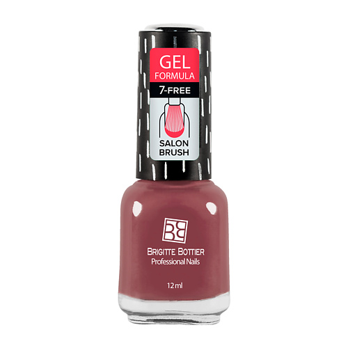 BRIGITTE BOTTIER Лак для ногтей GEL FORMULA тон 01 прозрачный 282₽