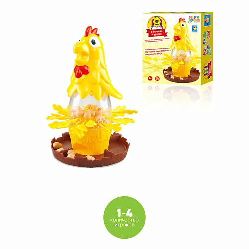 

1TOY Игра настольная Бешеная курица 1.0, Игра настольная Бешеная курица