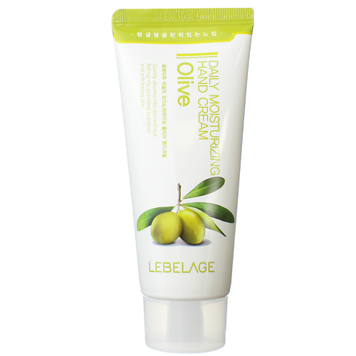 

LEBELAGE Крем для рук с Маслом Оливы Смягчающий Daily Moisturizing Hand Cream Olive 100.0, Крем для рук с Маслом Оливы Смягчающий Daily Moisturizing Hand Cream Olive