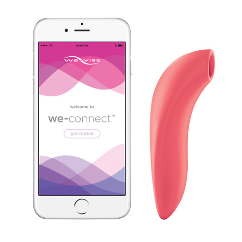 WE-VIBE Бесконтактный клиторальный стимулятор We-Vibe Melt, розовый