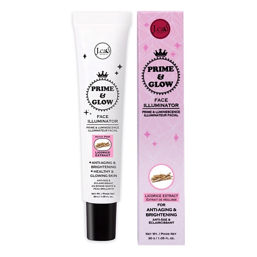 

J. CAT BEAUTY Хайлайтер Prime&Glow, Хайлайтер Prime&Glow