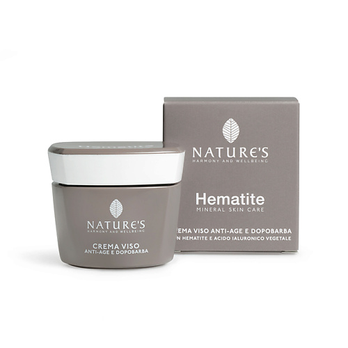 NATURE'S HARMONY AND WELLBEING Крем после бритья антивозрастной Hematite Nature's 50.0