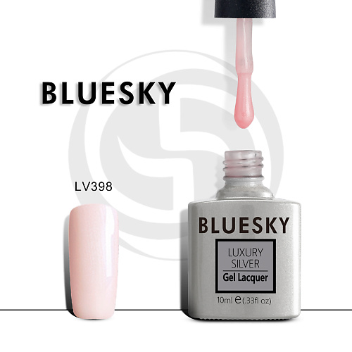 BLUESKY Гель-лак Luxury Silver LV408