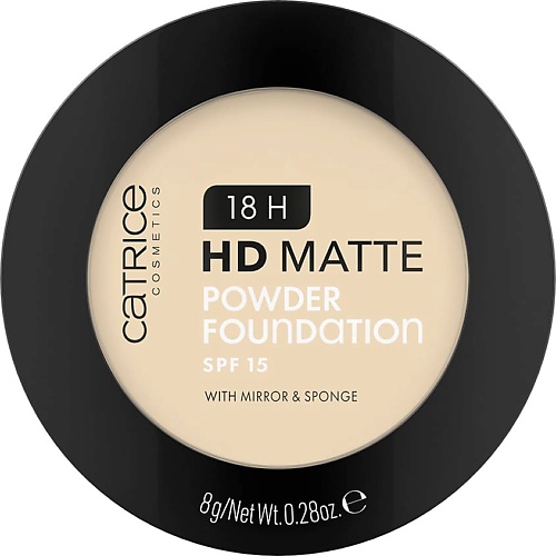 CATRICE Пудровая тональная основа 18H HD Matte 593₽