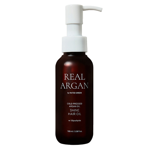 

RATED GREEN Масло для сияния волос с маслом арганы Real Argan Shine Hair Oil, Масло для сияния волос с маслом арганы Real Argan Shine Hair Oil