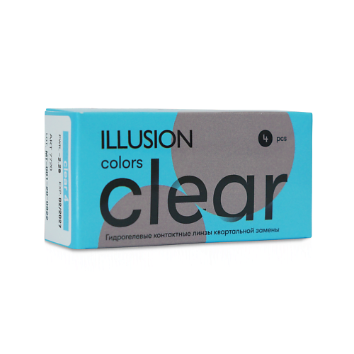 

ILLUSION Контактные линзы ILLUSION CLEAR, Контактные линзы ILLUSION CLEAR