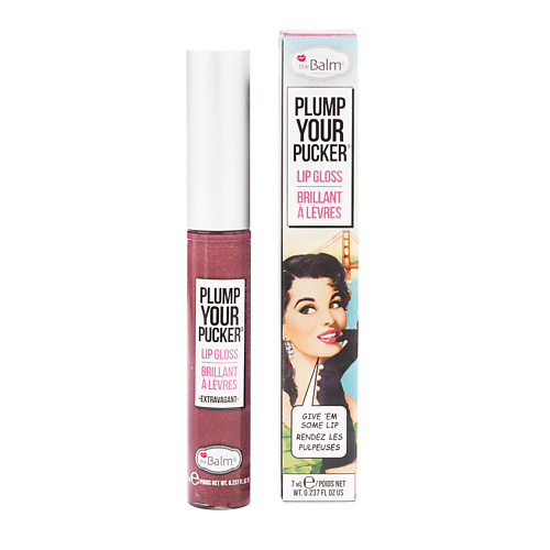 фото Thebalm блеск для губ plump your pucker