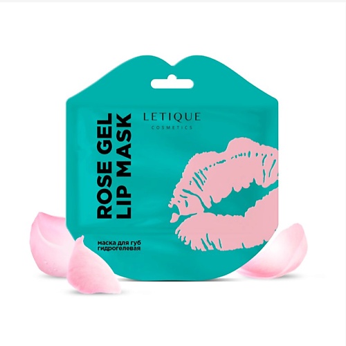 

LETIQUE COSMETICS Маска для губ гидрогелевая ROSE GEL LIP MASK 3.0, Маска для губ гидрогелевая ROSE GEL LIP MASK