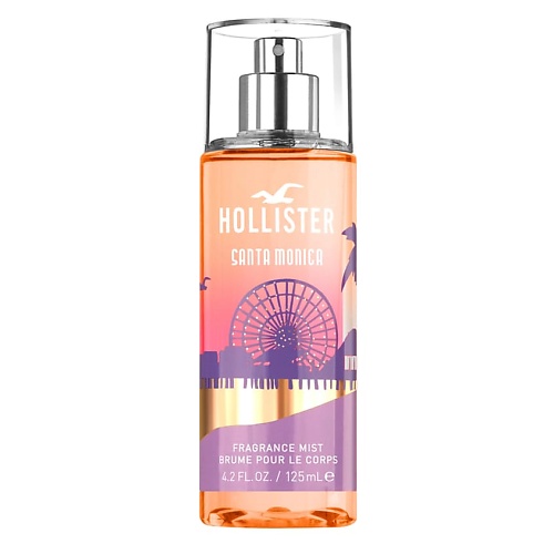 фото Hollister парфюмированный мист для тела body mist santa monica for women 125