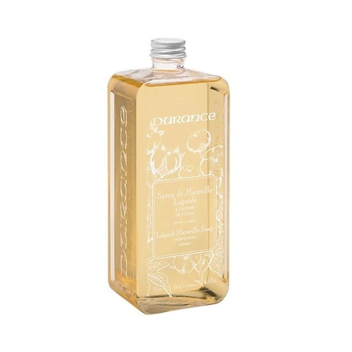 

DURANCE Жидкое мыло сменный блок с экстрактом Хлопка Liquid Marseille Soap with Cotton extract 750.0, Жидкое мыло сменный блок с экстрактом Хлопка Liquid Marseille Soap with Cotton extract