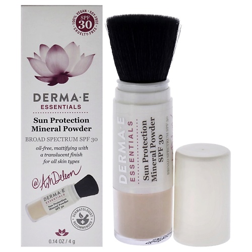 

DERMA-E Минеральная пудра для лица солнцезащитная SPF 30 Sun Protection Mineral Powder, Минеральная пудра для лица солнцезащитная SPF 30 Sun Protection Mineral Powder