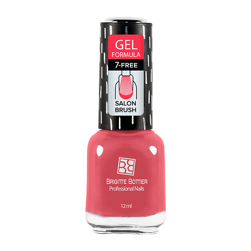 BRIGITTE BOTTIER Лак для ногтей GEL FORMULA тон 01 прозрачный 282₽