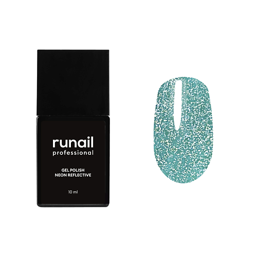 

RUNAIL PROFESSIONAL Гель-лак для ногтей неоновый светоотражающий, Гель-лак для ногтей неоновый светоотражающий