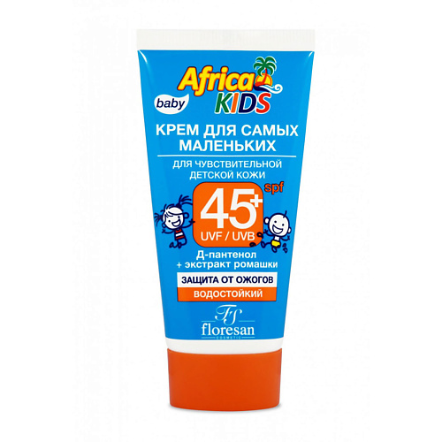 FLORESAN Крем для самых маленьких Africa Kids SPF45 500 153₽