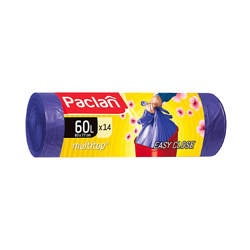 

PACLAN Multitop Aroma Мешки для мусора, 60л 14.0, Multitop Aroma Мешки для мусора, 60л