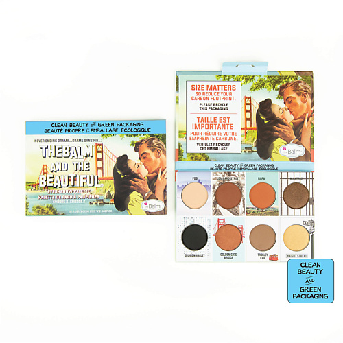 

THEBALM Палетка теней THEBALM AND THE BEAUTIFUL EPISODE 2, Палетка теней THEBALM AND THE BEAUTIFUL EPISODE 2