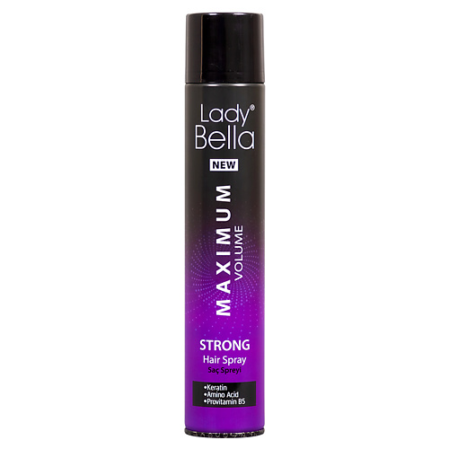 

LADY BELLA Лак для волос Strong 400.0, Лак для волос Strong