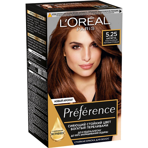 

L'ORÉAL PARIS Стойкая краска для волос Preference, Стойкая краска для волос Preference