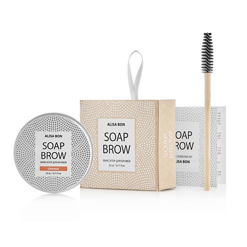 

ALISA BON Мыло для фиксации бровей «Brow soap» Апельсин, Мыло для фиксации бровей «Brow soap» Апельсин