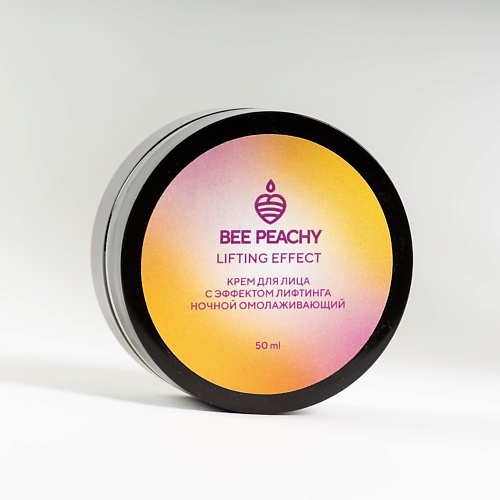 BEE PEACHY COSMETICS Bee Peachy Cosmetics Крем для лица с эффектом лифтинга ночной омолаживающий 500 307₽