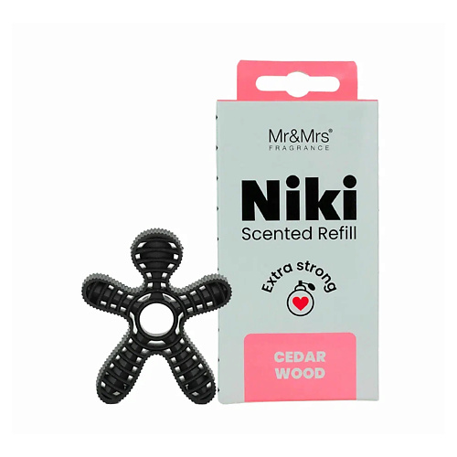 

MR & MRS FRAGRANCE Сменный блок ароматизатора NIKI CEDAR WOOD 1.0, Сменный блок ароматизатора NIKI CEDAR WOOD