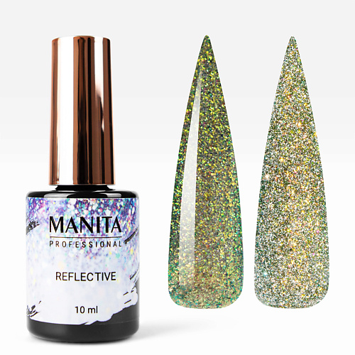 

MANITA Гель-лак светоотражающий REFLECTIVE MULTICHROME, Гель-лак светоотражающий REFLECTIVE MULTICHROME