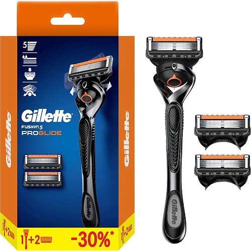 

GILLETTE Мужская бритва с 3 сменными кассетами, с 5 лезвиями с углеродным покрытием, с триммером и технологией FlexBall Fusion ProGlide, Мужская бритва с 3 сменными кассетами, с 5 лезвиями с углеродным покрытием, с триммером и технологией FlexBall Fusion 