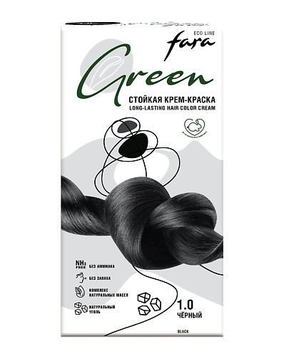 FARA Стойкая крем-краска без аммиака Eco Line Green