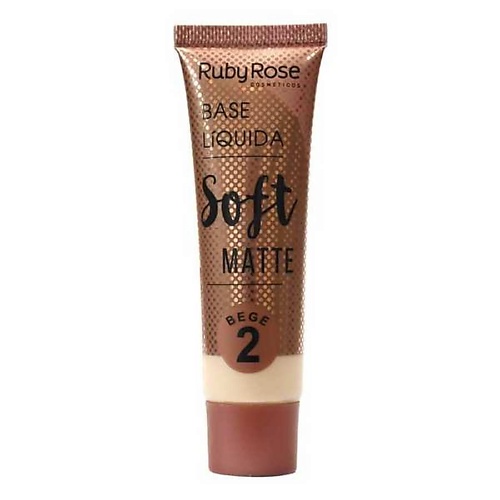 фото Ruby rose тональная основа матирующая soft matte